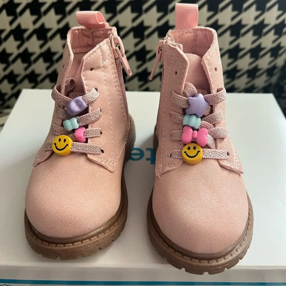 Carter's Beatris Toddler Girls Casual Ankle Boots- Size 4